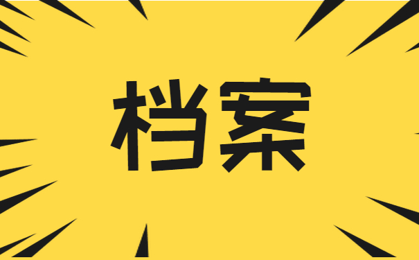 档案丢失