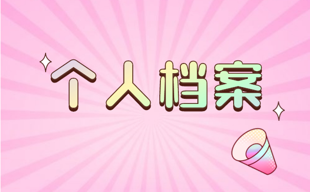 个人档案