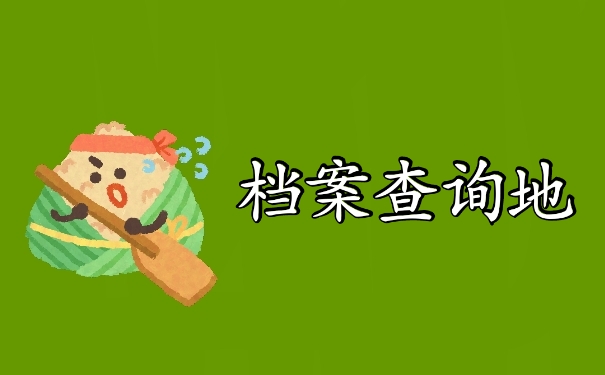档案查询