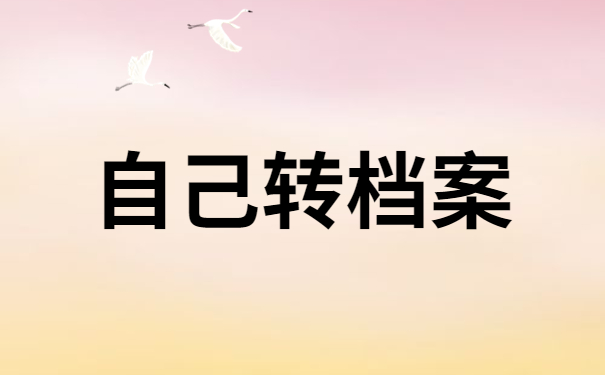 自己转档案