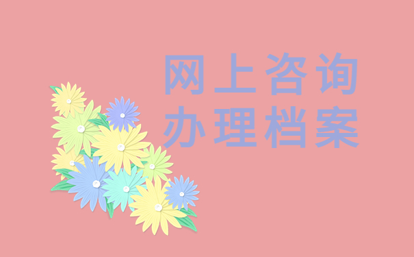 网上咨询办理档案